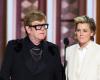 Elton John jokes about his blind eye at the Golden Globes