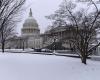 The United States swept by a winter storm