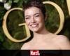 Emma Stone cuts it all off: the actress reveals her Pixie cut at the Golden Globes