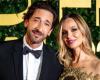 Adrien Brody especially thanks his girlfriend Georgina Chapman when receiving his award