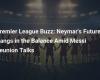 Premier League News: Neymar’s future at stake amid talk of a Messi return