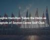 Hughie Hamilton takes reins as captain of Seaton Carew Golf Club