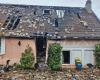 Éragny-sur-Epte. A house destroyed in a fire, “our whole life went up in smoke”