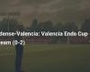 Valencia ends Cup dream (0-2)