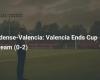 Valencia ends its Cup dream (0-2)