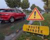 what roads are blocked in Sarthe?