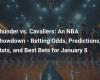 Thunder vs Cavaliers: An NBA clash – Odds, Predictions, Stats and Best Betting Options for January 8