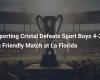 Sporting Cristal defeats Sport Boys 4-2 in friendly match at La Florida