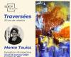 “Traversées”, a retrospective exhibition by Monia Touiss, from January 16 to February 6