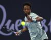 Gaël Monfils in the quarter-finals in Auckland after beating Jan-Lennard Struff