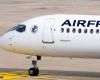 Air France takes delivery of a new Airbus A220 which it calls “Bergerac”