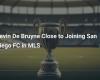 Kevin De Bruyne Close to Joining San Diego FC in MLS