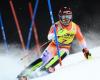 Loïc Meillard 2nd in the Madonna di Campiglio slalom