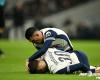 Bentancourt is down.Tottenham Hotspur’s Bentancourt was injured in the first leg of the 2024-25 Cara..