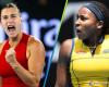 Australian Open 2025 – Draw – Women's table: Sabalenka with Gauff, Paolini and Rybakina with Swiatek