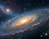 Discovery of a giant spiral galaxy in the young Universe ????