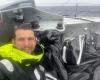 Vendée Globe. Côtes-d’Armor skipper Guirec Soudée under his boat in 5 degree seas