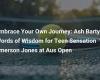 Embrace Your Own Journey: Ash Barty’s Words of Wisdom for Young Sensation Emerson Jones at the Australian Open