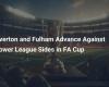 Everton and Fulham Advance Against Lower League Sides in FA Cup