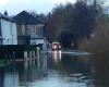 PHOTOS. Three houses evacuated, roads and houses flooded after snow near Neufchâtel-en-Bray