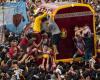 In the Philippines, a crowd of Catholic faithful around the “Black Nazarene” in search of miracles