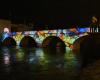 First favorable test run for projections on the Saint-Ursanne bridge