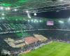 Gladbach: Choreo against FC Bayern Munich