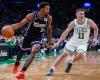 The Sacramento Kings score a clear victory over the Boston Celtics in the NBA