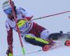 Manuel Feller leads first run of snowy World Cup slalom at Adelboden