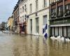 a torrent in the streets of Gisors, an unprecedented flood