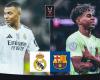 Real Madrid-FC Barcelona: the official line-ups