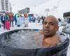 100 km barefoot in the snow: André Belibi aims for a new world record