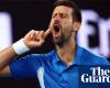 Former rivals trade fist pumps and whispers as Djokovic-Murray show begins | Australian Open 2025