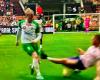 In Poland: Podolski’s murderous tackle on an amateur futsal player