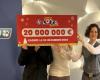 “I woke up my wife to tell her the news”: on Christmas morning, he discovered that he had won 20 million euros in the lottery