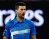 Novak Djokovic overcomes a scare to begin his quest for 11th Australian Open title.