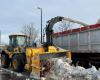 Time for the second snow loading operation for winter 2024-2025 in Montreal