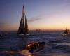 The splendid images of the arrival of the Vendée Globe at sunrise