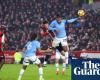 Manchester City throw away 2-0 lead as Nørgaard strikes late for Brentford | Premier League