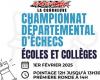 LA COURNEUVE: Seine-Saint-Denis school chess championship on February 1st