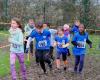 A mud bath for the 300 participants in the departmental cross-country championships in Boé