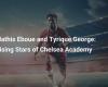 Mathis Eboue and Tyrique George: Rising stars of the Chelsea academy