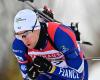 Emilien Claude finishes second in the Ruhpolding individual