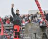 Yoann Richomme finishes second in the Vendée Globe after arriving in Les Sables-d’Olonne on Wednesday January 15