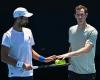 Novak Djokovic and Andy Murray team up at the Australian Open