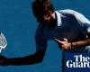 Australian Open: Rublev crashes out as Medvedev smashes camera but wins | Australian Open 2025