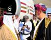 King of Bahrain arrives in Oman