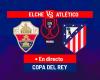 Elche – Atlético, live