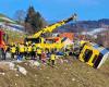 Rehetobel accident: post bus falls down the slope – four injured