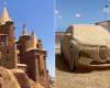 The monumental sand sculptures of the artist Leonardo Ugolini (20 photos)